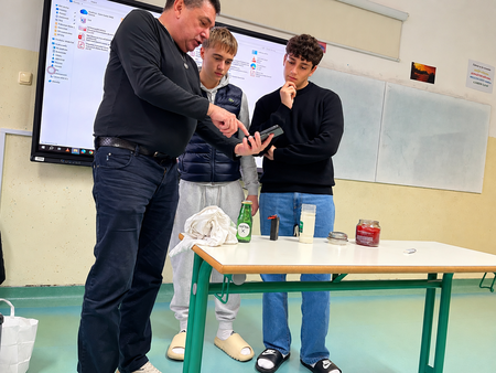Delavnica o kakovosti zraka za dijake Srednje šole Krško